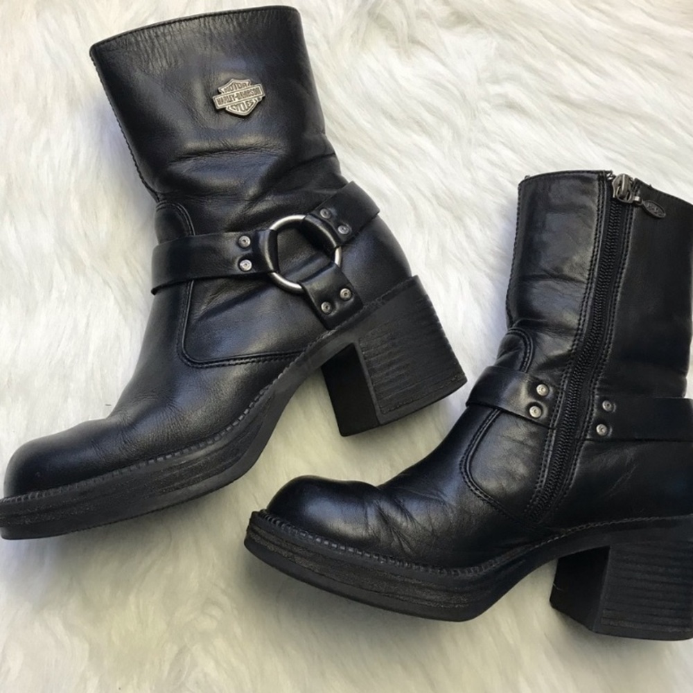 Vintage Harley boots!